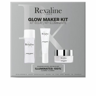 Kosmetik sæt til kvinder Rexaline Crystal Bright Glow 3 Dele