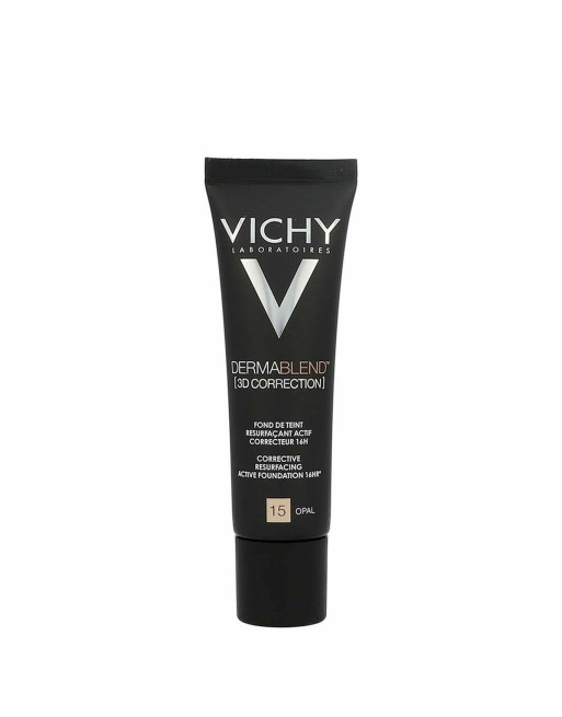 Foundation Vichy Dermablend 3D Nº 15 Opal 30 ml Spf 15 Blødgøringsmiddel