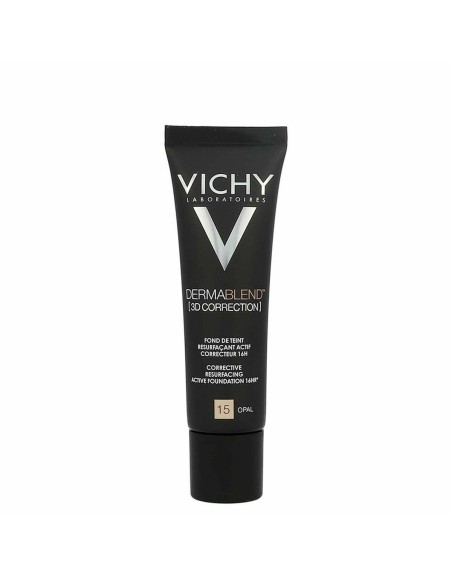 Base per il Trucco Vichy Dermablend 3D Nº 15 Opal 30 ml Spf 15 Levigante