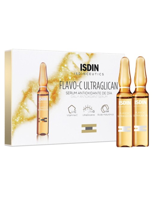 Sérum antioxydant Ultraglican Isdin Isdinceutics (10 uds) 2 ml
