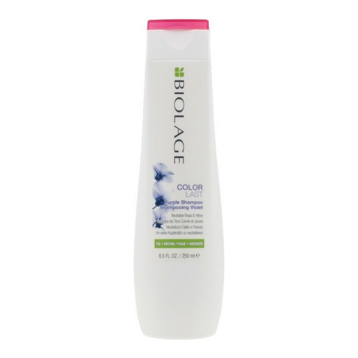 Shampoo med mateffekt til Blond Hår Biolage Colorlast Purple 250 ml
