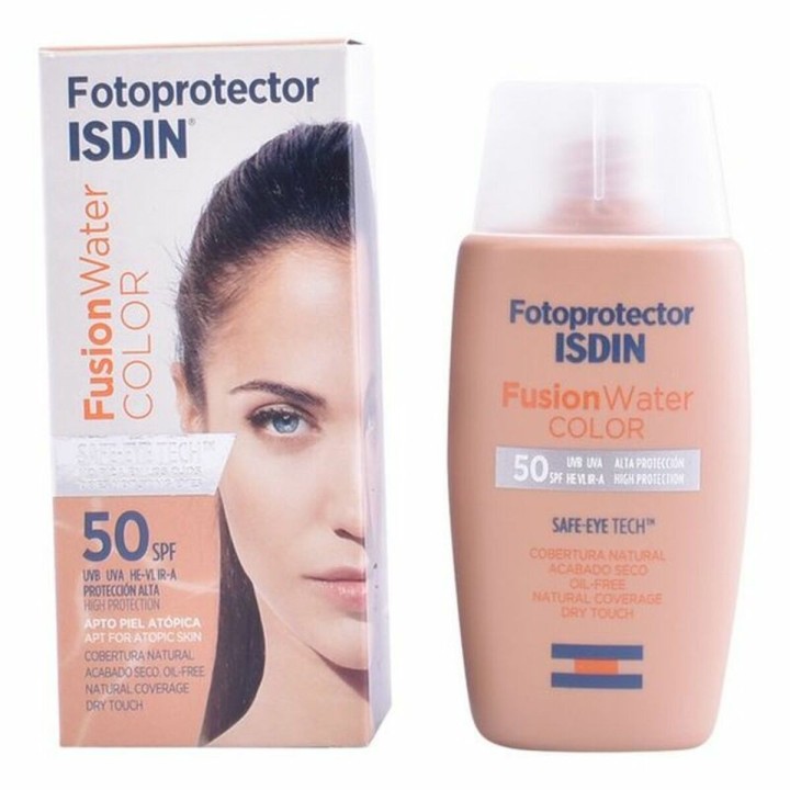 Protector Solar Fusion Water Isdin 690018148 Spf 50 (50 ml) Medium Spf 50 50 ml