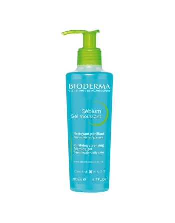 Gel Detergente Viso Bioderma Sebium Moussant
