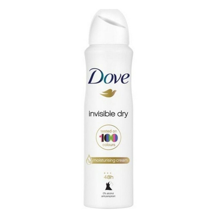 Deodorante Spray Invisibile e Anti-macchia 48h Dove (200 ml)