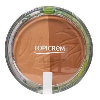Kompakte bronzingpulver Topicrem Hydra+