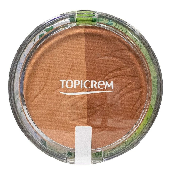 Kompakte bronzingpulver Topicrem Hydra+