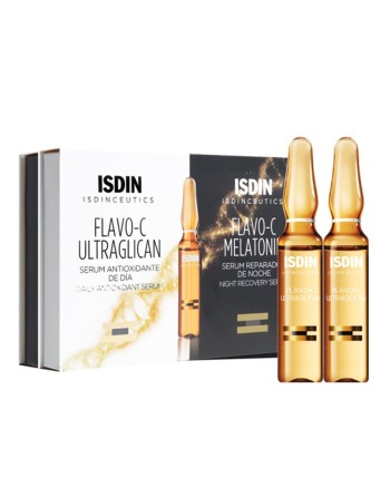 Antioxidans- Serum Isdin Isdinceutics Melatonin + Ultraglican 20 x 2 ml Ampullen