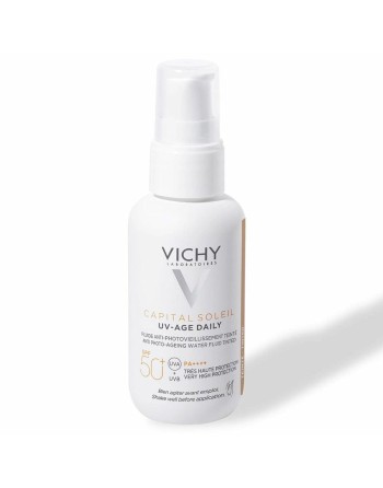 Solbeskyttelse med farve Vichy Capital Soleil