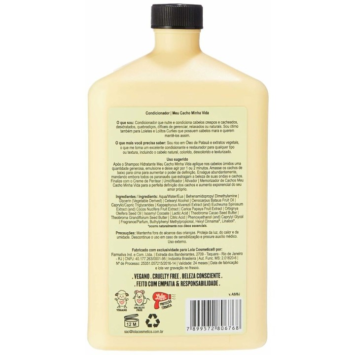Conditioner Lola Cosmetics My Curl, My Life 500 ml
