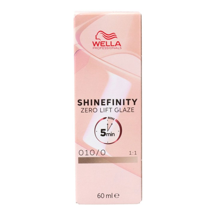 Permanent Farve Wella Shinefinity Color Nº 010/0 60 ml