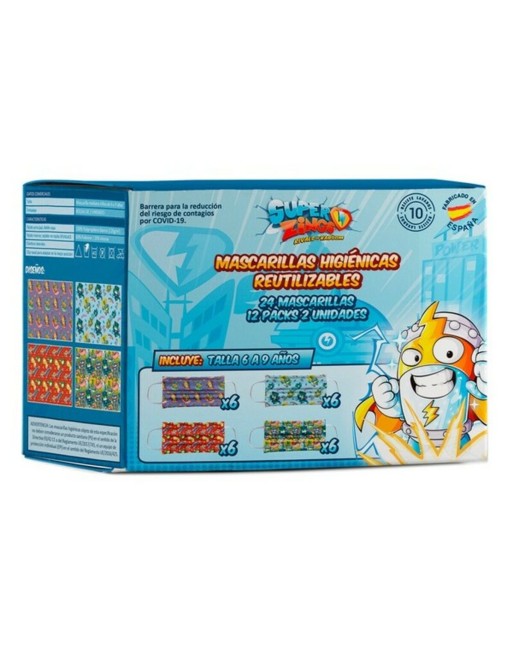 Hygiejnisk maske Safta + 6 år (24 uds)