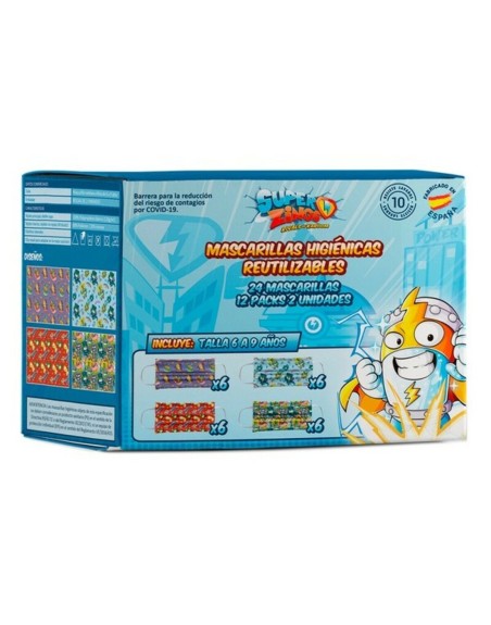 Hygiejnisk maske Safta + 6 år (24 uds)