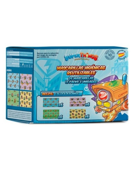 Hygiejnisk maske Safta + 6 år (24 uds)