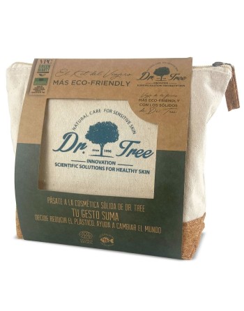 Brusebad sæt Dr. Tree The traveler's kit Følsom hud 4 Dele