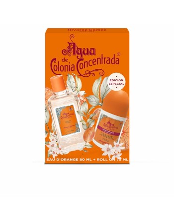 Cofanetto Profumo Unisex Alvarez Gomez Agua de Colonia Concentrada Eau d'Orange 2 Pezzi