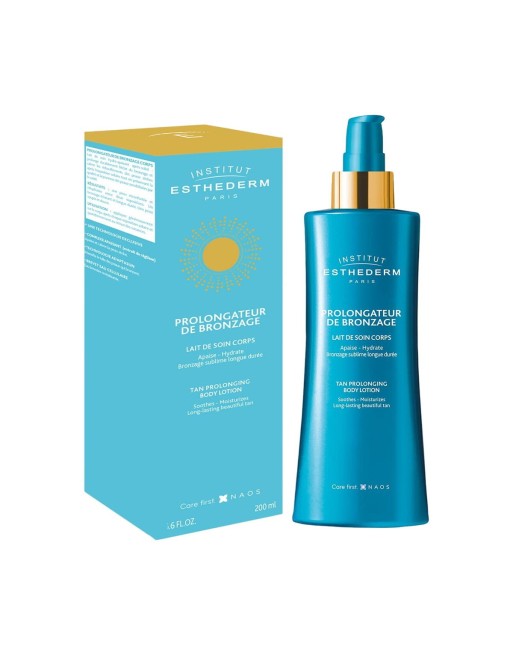 Latte Idratante Corpo Institut Esthederm PROLONGATEUR DE BRONZAGE 200 ml Prolunga nel tempo l’abbronzatura.