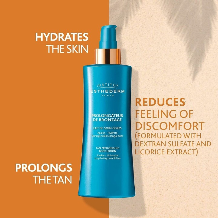 Fugtgivende Kropsmælk Institut Esthederm PROLONGATEUR DE BRONZAGE 200 ml Forlænger din solbrændthed