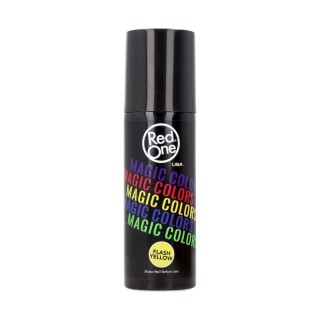 Semi-permanent Farve Red One One Magic Gul 100 ml Hårfarve-spray