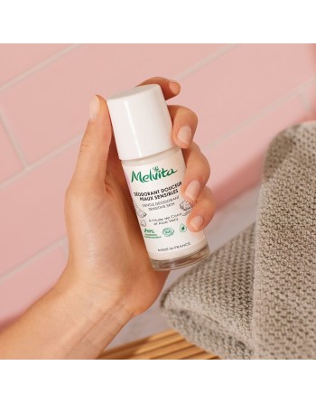Déodorant Roll-On Melvita Los Esenciales De Higiene 50 ml Peau sensible