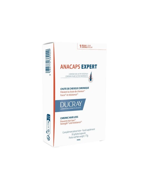 Integratore Alimentare Anticaduta per Capelli Ducray Anacaps Expert Capsule x 30
