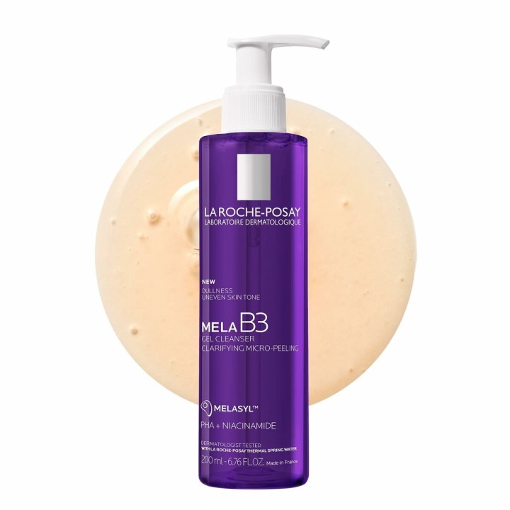 Gel Detergente Viso La Roche Posay MELA B3 200 ml Unificante
