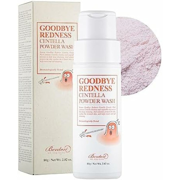 Gesichtsreiniger Benton Goodbye Redness Centella 80 g In Pulverform
