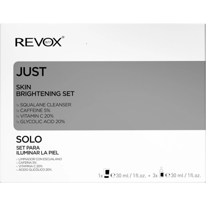 Unisex kosmetiksæt Revox B77 Just Skin Brightening 4 Dele