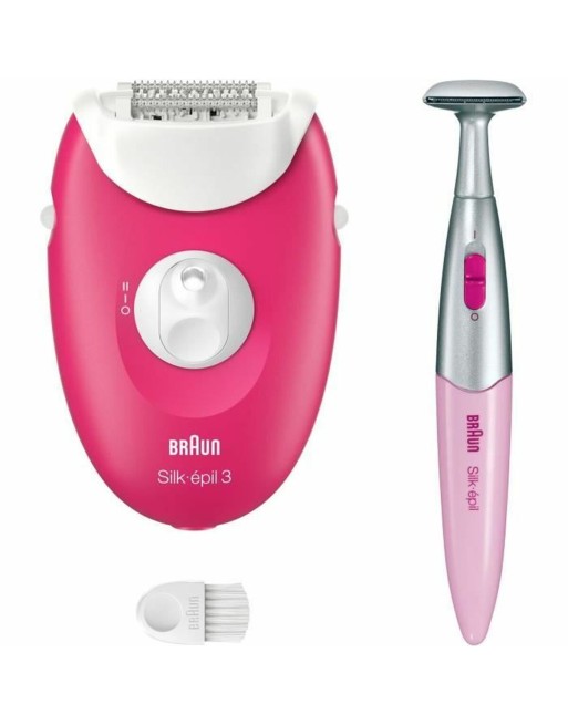 Epilatore Elettrico Braun 3-202 Fucsia