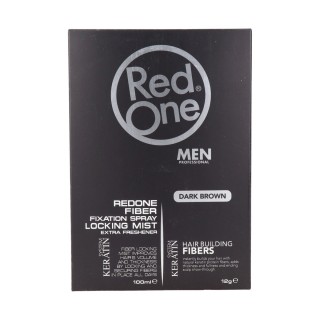 Strukturprodukter til Håret Red One Hair Fiber Topic Set Brown 100 ml