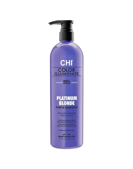 Colour Neutralising Shampoo Farouk Chi Color Illuminate Platinum Blonde 739 ml
