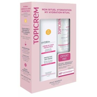 Kosmetiksæt Topicrem Crema Día Protectora Lote 2 Dele