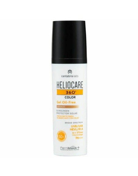 Solbeskyttelse med farve Heliocare Hvid Spf 50 50 ml