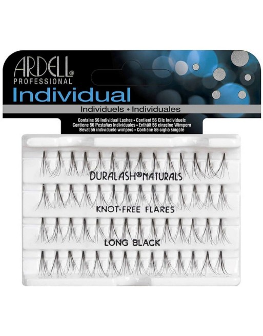 Set di ciglia finte Ardell Duralash Long Black Schede individuali 56 Unità