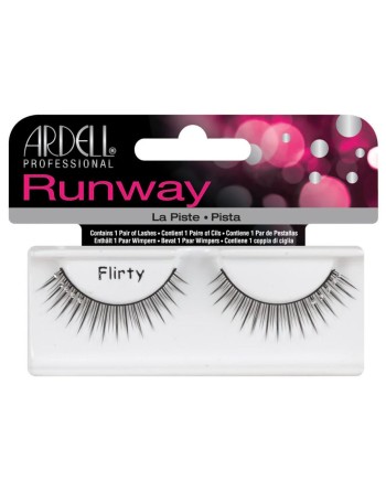 Satz falscher Wimpern Ardell Runway Flirty