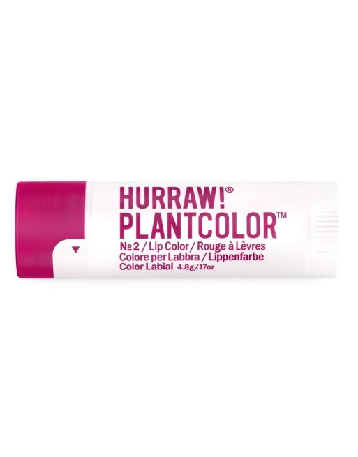 Farbiger Lippenbalsam Hurraw! PlantColor Nº 2 4,8 g Stick