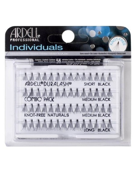 Set de pestañas postizas Ardell Duralash Combo Pestañas individuales 56 Unidades