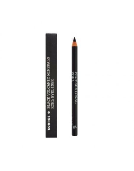 Crayon pour les yeux Korres Black Volcanic Minerals Kohl Noir