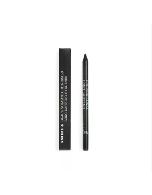 Crayon pour les yeux Korres Long Lasting Noir