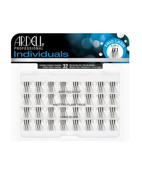 Set of false eyelashes Ardell Duralash Long Black Individual eyelashes 32 Units