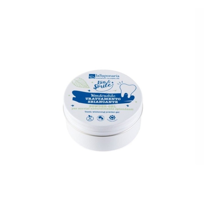 Tandbalsam med blegemiddel La Saponaria Wonderwhite 50 g