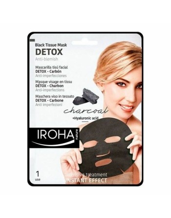 Schiuma Detergente Detox Charcoal Black Iroha IROHA73 (1 Unità)