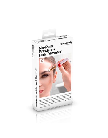 Tondeuse de Précision avec LED pour Poils du Visage InnovaGoods