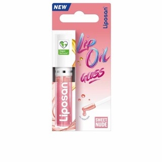 Læbepomade med farve Liposan Lip Oil Gloss Sweet Nude 5,5 ml