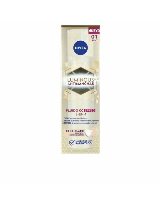 CC Cream Nivea LUMINOUS 630º Clair Spf 30 40 ml