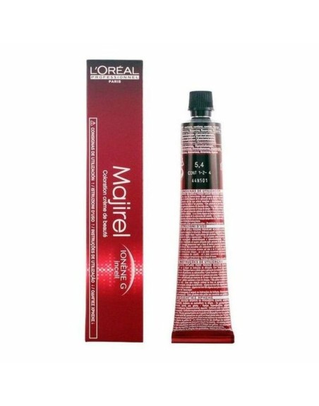 Dauerfärbung Majirel L'Oreal Professionnel Paris 0000003506 Nº 5,4 Nº 5,4 50 ml
