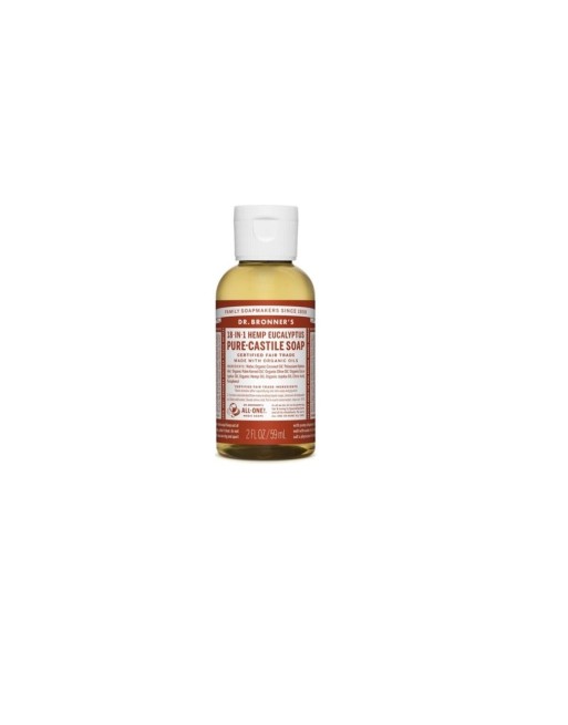 Sapone Liquido Dr Bronner's 60 ml Eucalipto