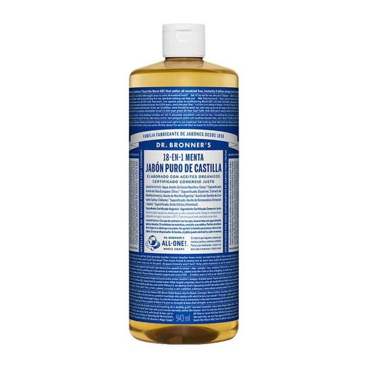 Flydende sæbe Dr Bronner's 945 ml Mint