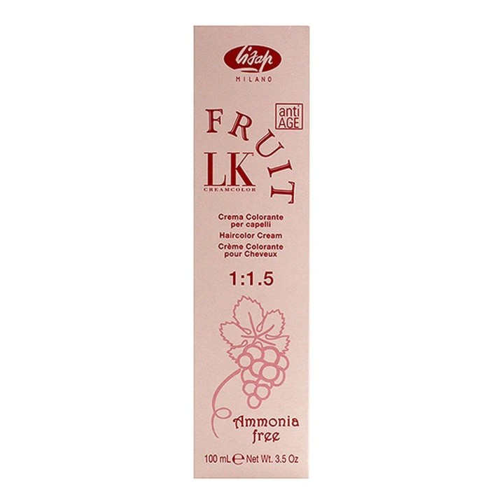 Permanent Farve LK Fruit Lisap COLORLKFRU63 6/3 Gylden Mørk Blond (100 ml)
