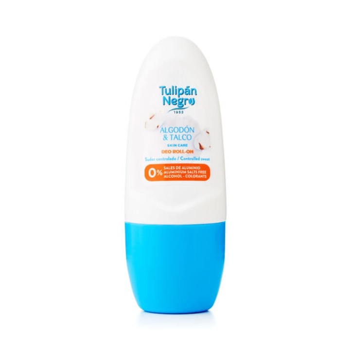 Desodorante Roll-On Tulipán Negro Algodon & Talco 50 ml