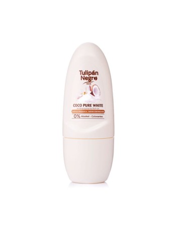 Deodorante Roll-on Tulipán Negro Coco Pure White 50 ml